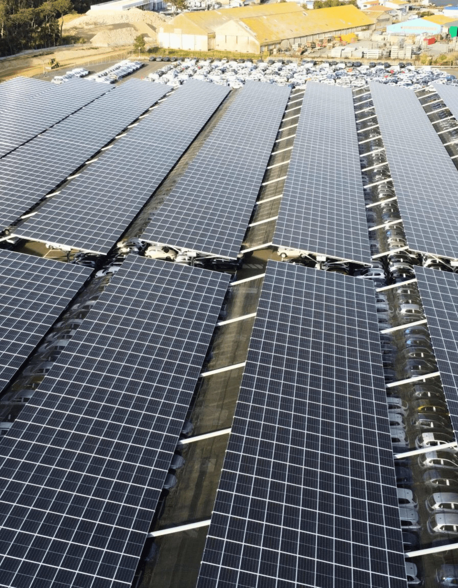 Protection anti-grêle pour parcs photovoltaïques