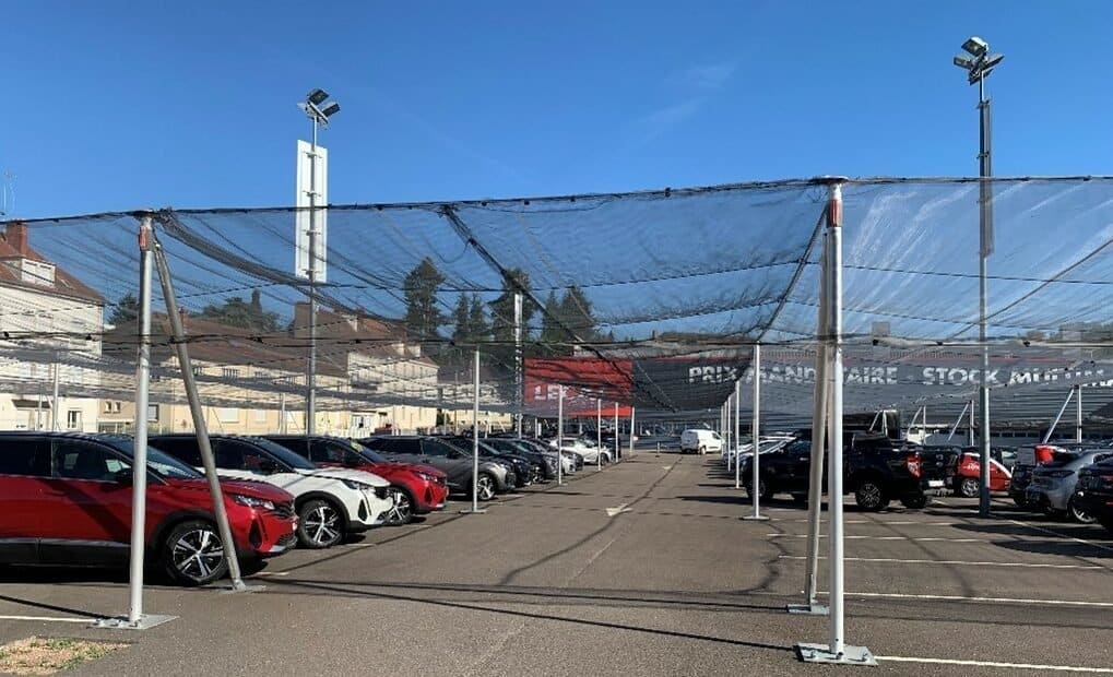 Protection parcs automobiles