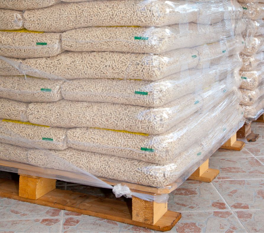 Palettisation de sacs