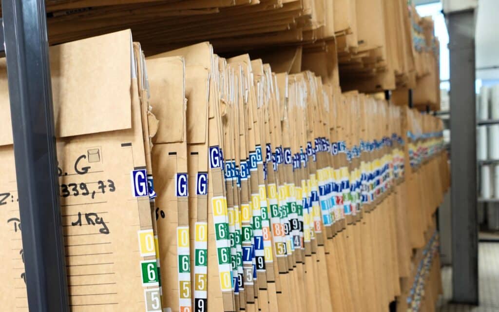 Plaques de découpe utilisées pour découper les étiquettes imprimées selon la forme souhaitée